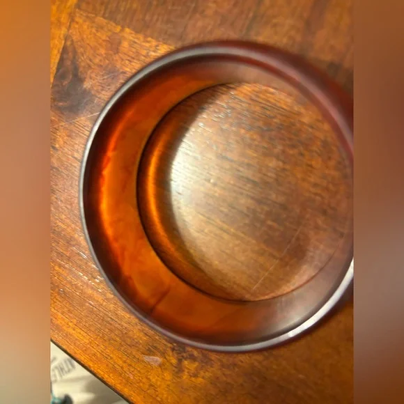 Bakelite Wide Iced Tea Bracele - Picture 13 of 14